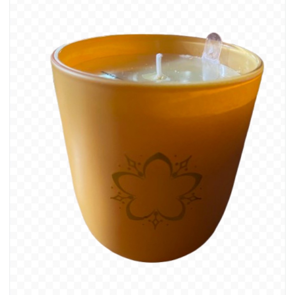 Wellness Candle Grateful Soy Blend Scented Candle Orange Lychee Patchouli - Picture 6 of 11